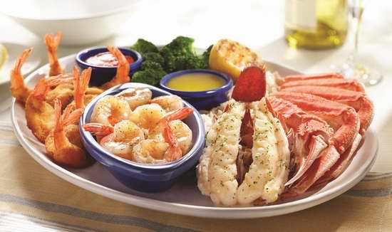  Red Lobster 红龙虾海鲜餐厅 双人就餐，立省3-4元！