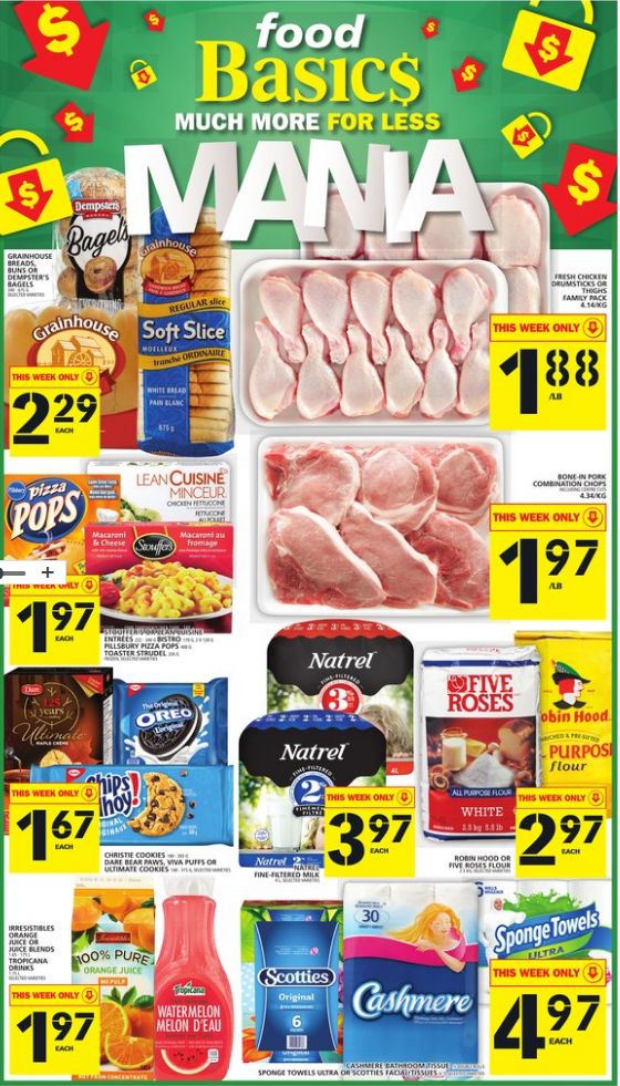  Food Basics 本周（2017.11.2-2017.11.8）打折海报