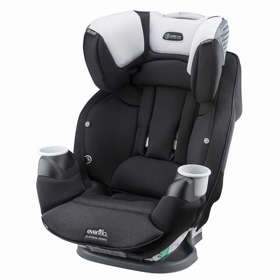  Evenflo Platinum SafeMax 成长型儿童汽车安全座椅 7.3折 277.99加元包邮！