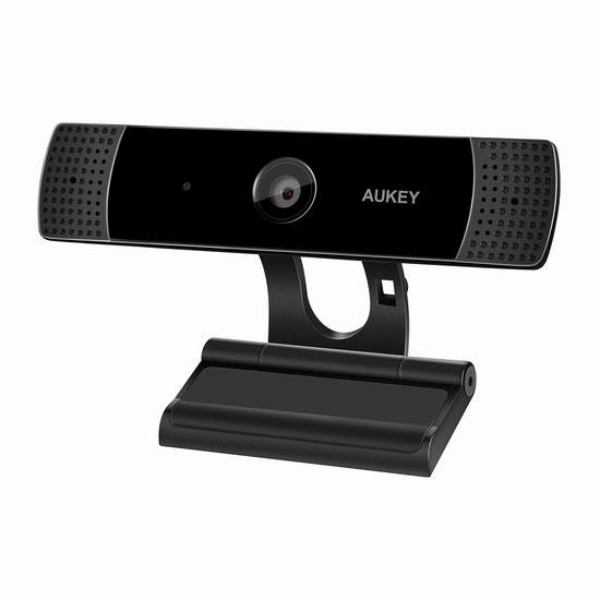  历史新低！AUKEY PC-LM1 1080P USB电脑高清摄像头 39.99加元包邮！