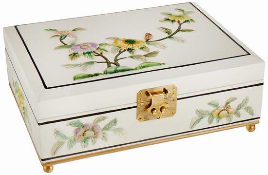  历史新低！Oriental Furniture 中国传统首饰收纳盒2.6折 25.55加元！