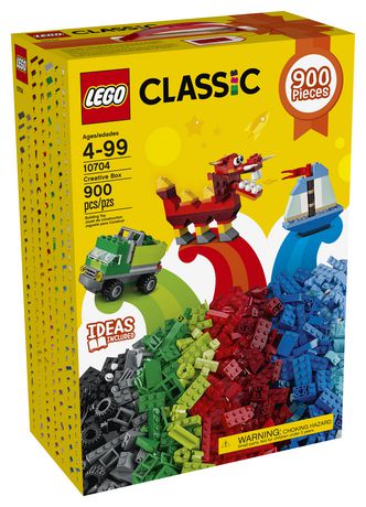  黑五专享！手慢无！LEGO 乐高 经典系列 10704 大型创意箱积木套装（900pcs） 24.88加元！