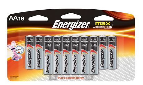  黑五专享！Energizer 劲量 Max AA/AAA 高能碱性电池10k颗/16颗装 5.97加元！