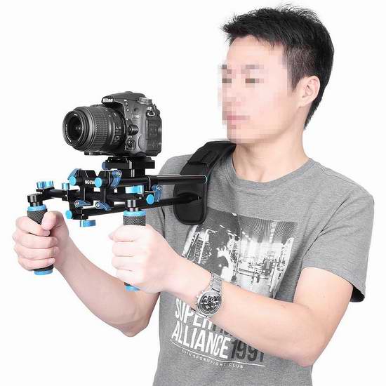  历史最低价！NEEWER DSLR 单反肩托稳定器 71.99加元包邮！