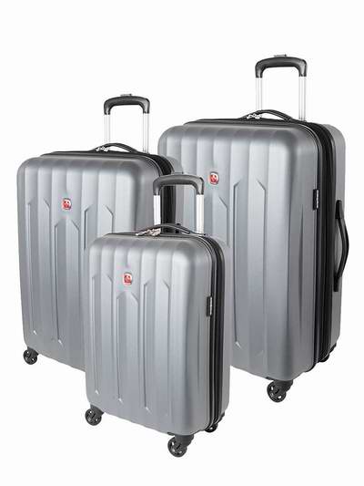  历史新低！Swiss Gear Chrome 系列 时尚硬壳拉杆行李箱3件套 184.92加元包邮！