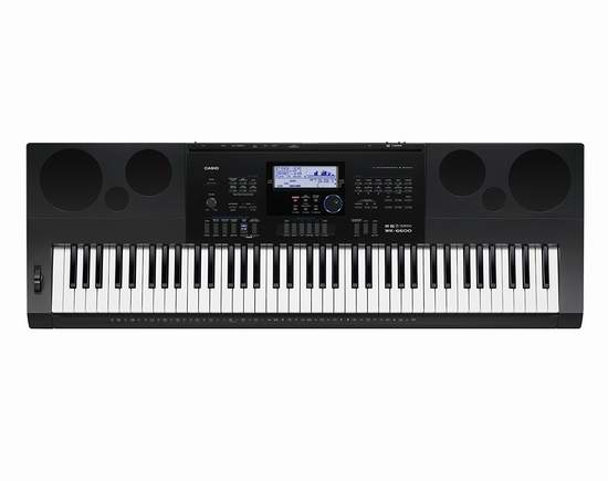  历史新低！Casio 卡西欧 WK6600 76键 专业演奏级电子琴5折 244.99加元包邮！
