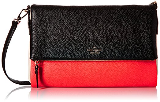  历史新低！kate spade new york Holden Street Carson 女士时尚真皮斜挎包 213.03加元包邮！