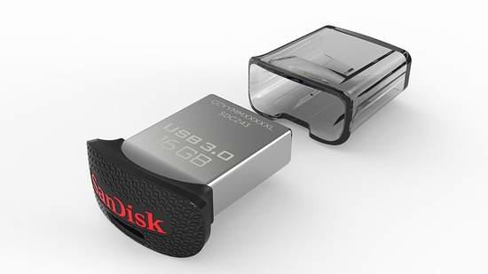  历史新低！SanDisk  闪迪 Ultra Fit USB 3.0 至尊高速酷豆 16GB闪存盘3.2折 7.67加元！