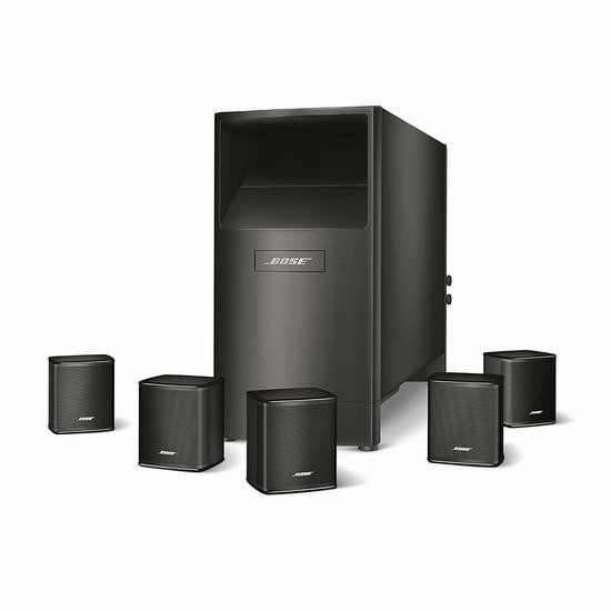  历史新低！Bose Acoustimass 6 系列 V家庭影院扬声器系统6.5折 499加元包邮！