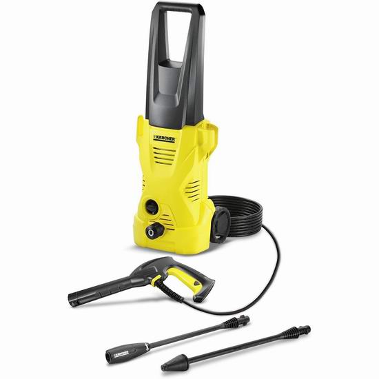  Karcher 凯驰 K2 Plus 1600 PSI 家用高压清洗机5.5折 155.99加元包邮！
