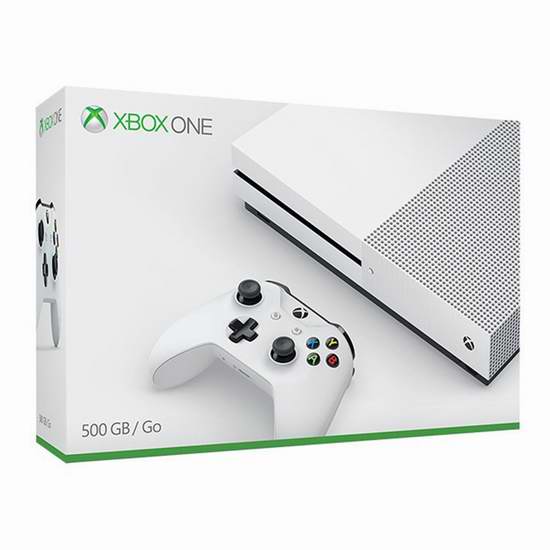  黑五专享！历史新低！Xbox One S 500GB 游戏机7.2折 229.99加元包邮！