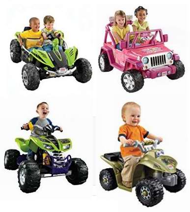  黑五专享！精选16款 Fisher-Price 费雪 Power Wheels 儿童电动车5.5折起！售价低至59加元！