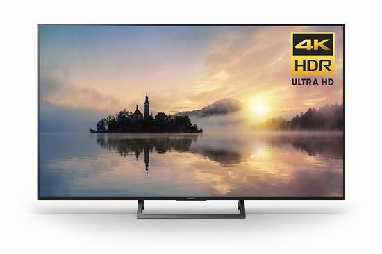  历史新低！Sony 索尼 KD49X720E 49寸4K超高清智能电视6.5折 612.47加元包邮！