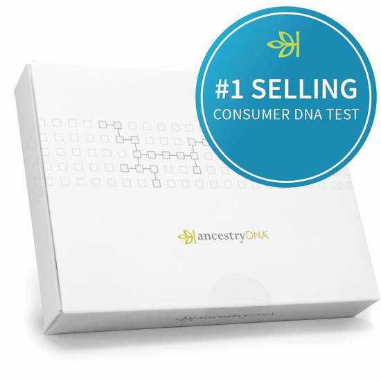  金盒头条：历史最低价！AncestryDNA 基因测试 / DNA测试 99加元，原价 149加元，包邮