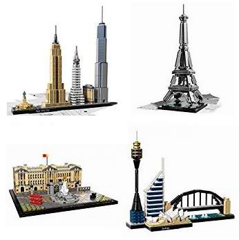  精选10款 LEGO 乐高 Architecture 建筑系列积木玩具全部7.5折！