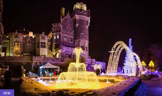  Casa Loma 卡萨罗马古堡 Winterland Nights 圣诞冬日魔幻夜魔术秀（1月7日） 单人/双人票5.3折 17.6-32加元特卖！