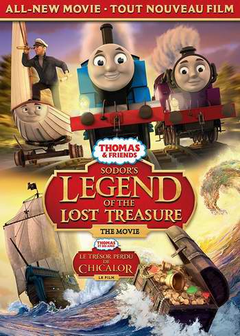  白菜价！《Thomas & Friends: Sodor's Legend of the Lost Treasure 托马斯和朋友们：多多岛之迷失宝藏》双语DVD影碟1.4折 2.98加元清仓！