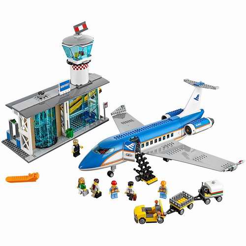  LEGO 60104机场航站楼积木套装 7折 90加元（694pcs），原价 129.99加元，包邮