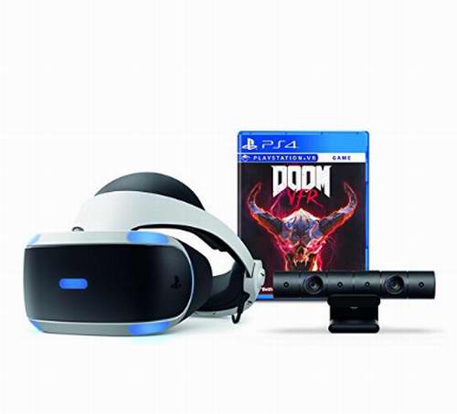  历史新低！PlayStation VR 头盔 + PS4 摄像头+《毁灭战士》套装 379.96加元，原价 499.99加元
