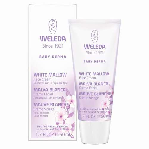  Weleda White Mallow 白锦葵婴儿柔敏面霜 13.99加元，原价 18加元