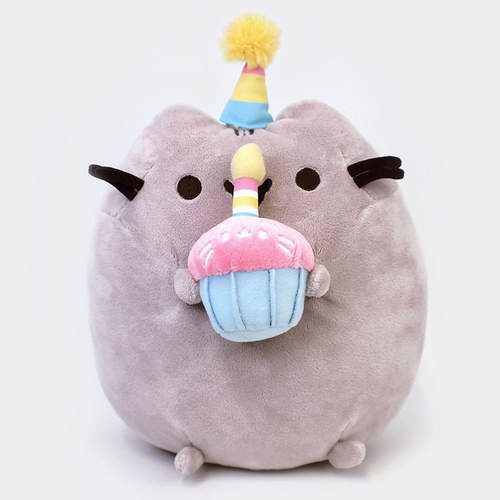  GUND Pusheen 胖吉猫毛绒公仔 17.48加元（高10.5英寸），原价 33加元