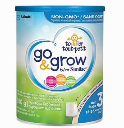  Similac Go & grow Step 3非转基因奶粉 18.08加元（shoppers原价 31.99加元）