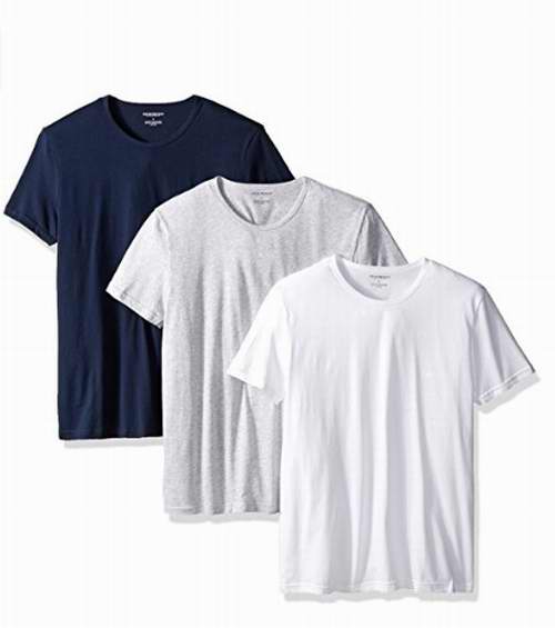  Emporio Armani Crew 男士圆领T恤 3件套 46.84加元（小号），原价 64.19加元