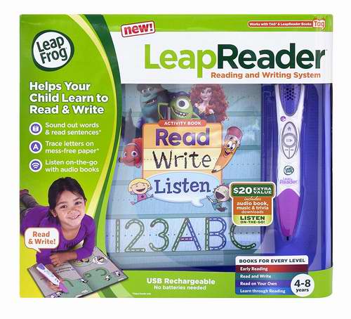  历史新低！LeapFrog LeapReader 跳蛙点读笔4.3折 25.74加元！