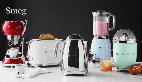  仅限今日！精选 SMEG极品厨房电器 折上折+额外8.5折！像艺术品一样美！