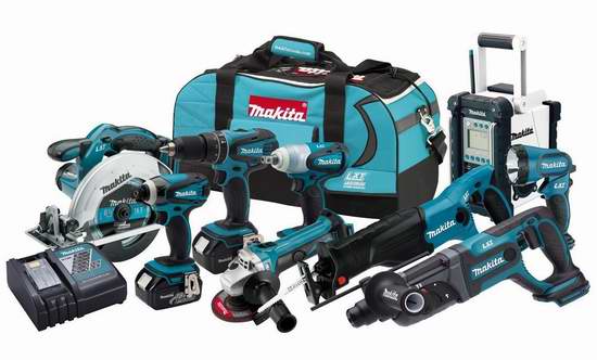  金盒头条：历史新低！精选17款 Makita 牧田 电动工具及配件4.2折起！