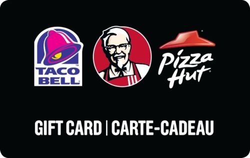 KFC 肯德基、Pizza Hut 必胜客、Taco Bell 塔可钟 礼品卡8折包邮！