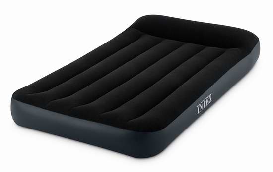 近史低价！Intex Pillow Rest Twin充气床+内置电动气泵4.5折 28.96加元！