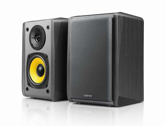  Edifier 漫步者 R1010BT 全木质蓝牙音箱2件套 67.67加元限量特卖并包邮！