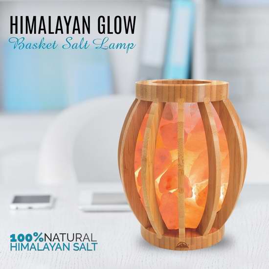  Himalayan Glow 纯天然负离子水晶盐灯 30.8加元！