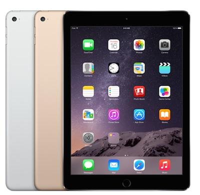  A级翻新！Apple iPad Air 2 16GB 9.7英寸平板电脑 359.99加元包邮！3色可选！