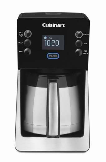  金盒头条：Cuisinart 美膳雅 DCC-2900C Perfectemp 12杯量 可编程咖啡机 109.99加元包邮！