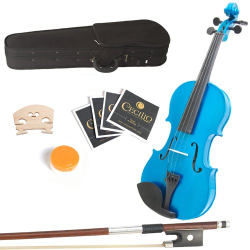  历史新低！Mendini MA-Blue 16寸 实木小提琴套装2.3折 42.63加元清仓并包邮！