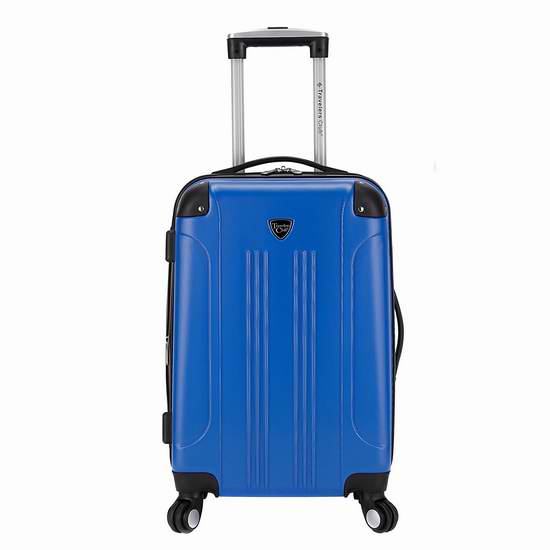  历史最低价！Travelers Club Luggage Chicago 20寸可扩展硬壳拉杆行李箱/登机箱3.4折 36.99加元包邮！会员专享！