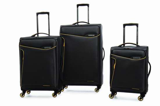  金盒头条：历史新低！American Tourister 79554 Whistler 超轻软壳 拉杆行李箱3件套（21/26/31寸）2.3折 135.99-169.99加元包邮！