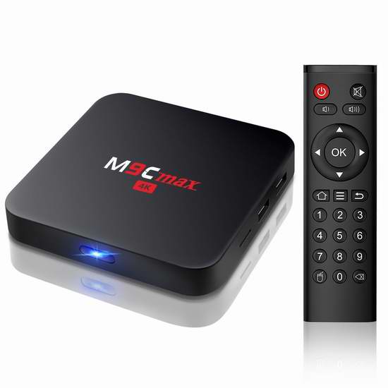  历史新低！TICTID M9C Max 四核无线网络电视机顶盒（2GB/16GB） 39.99加元限量特卖并包邮！