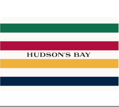  Hudson's Bay 电子礼品卡立省8加元，仅售42加元！
