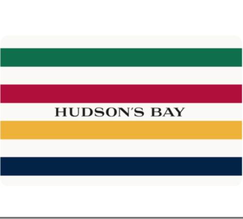  Hudson's Bay 电子礼品卡立省8加元，仅售42加元！