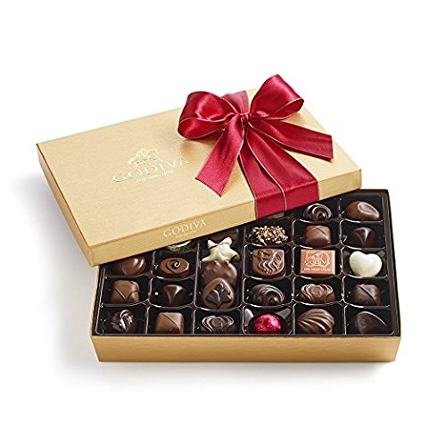  Godiva 歌帝梵 Chocolatier Holiday Ballotin 巧克力32颗礼盒装 50.75加元包邮！
