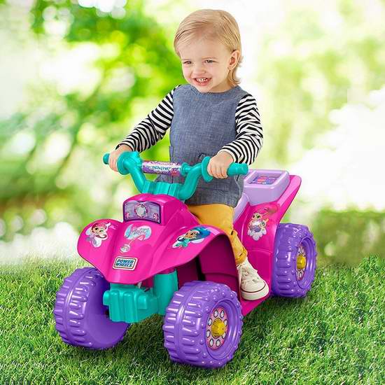  历史新低！Fisher-Price 费雪 Power Wheels 愿望精灵小姐妹 儿童电动车 68加元包邮！