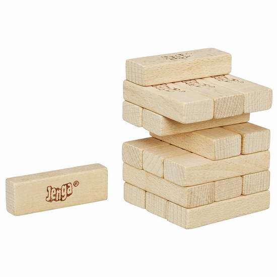  历史新低！Jenga 经典迷你木制积木 2.8加元！