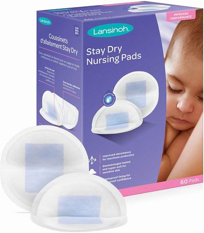  Lansinoh Disposable Nursing一次性防溢乳垫 60片 8.52加元（原价 11.97加元）