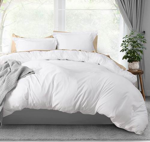  Utopia Bedding 豪华超柔软Queen被套3件套 22.99加元（原价 29.99加元）