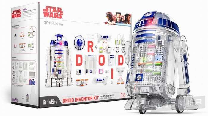  自组装遥控模型！LittleBits Star Wars Droid Inventor Kit 星球大战发明者套装 97.46加元，原价 129.95加元，包邮