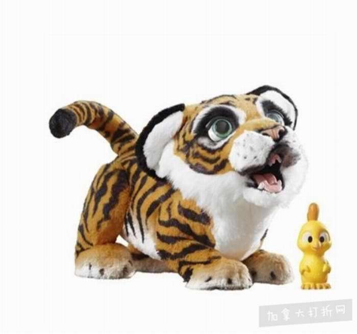  FurReal Roarin 智能小老虎玩具 99加元，原价 179.95加元，包邮