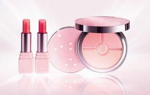  2018年新款！美炸天Guerlain KissKiss LoveLove 满满少女心 限量版粉色爱心型唇膏  45加元！